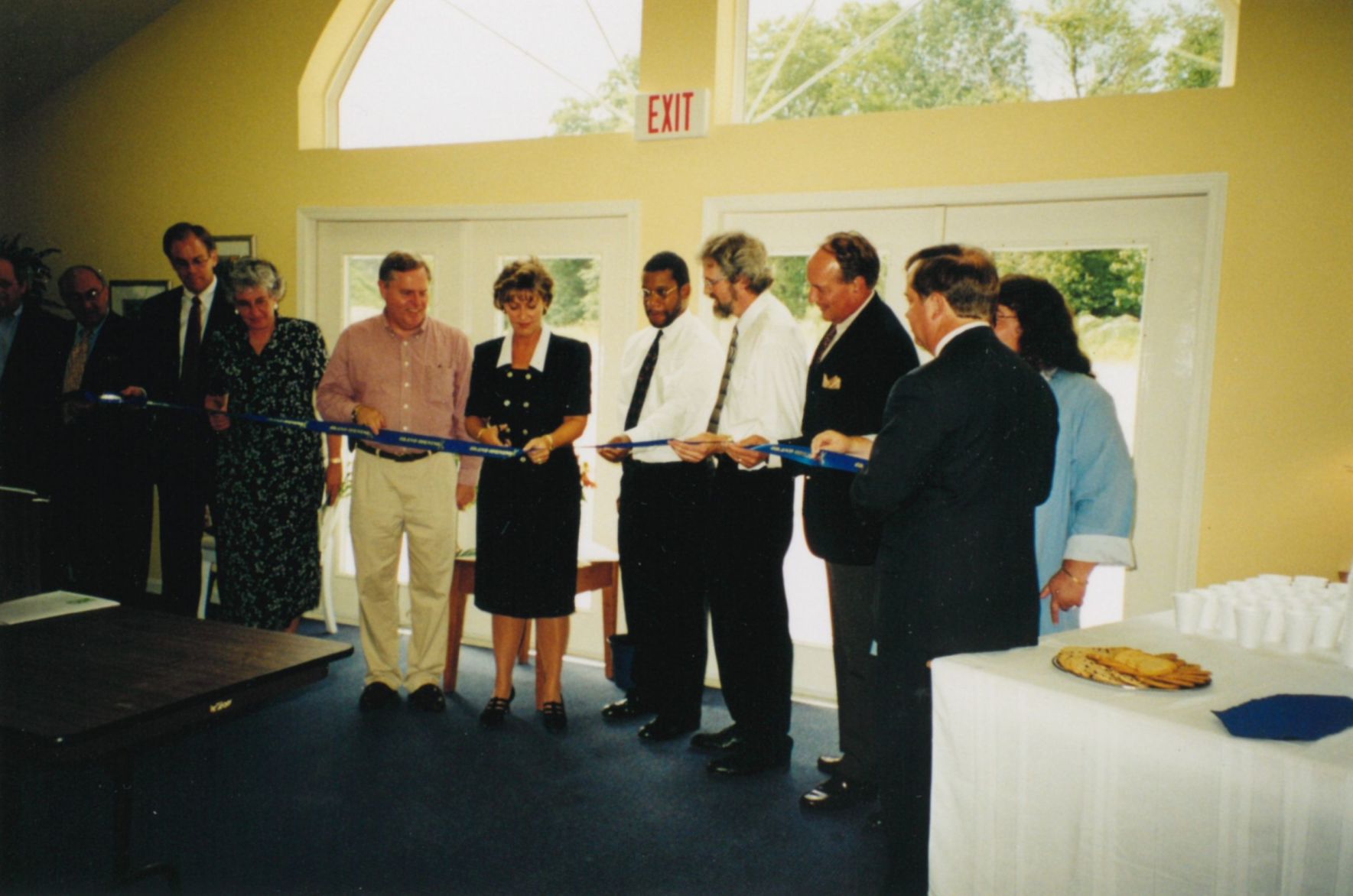Arbor Ridge-Ribbon Cutting 1999.jpg
